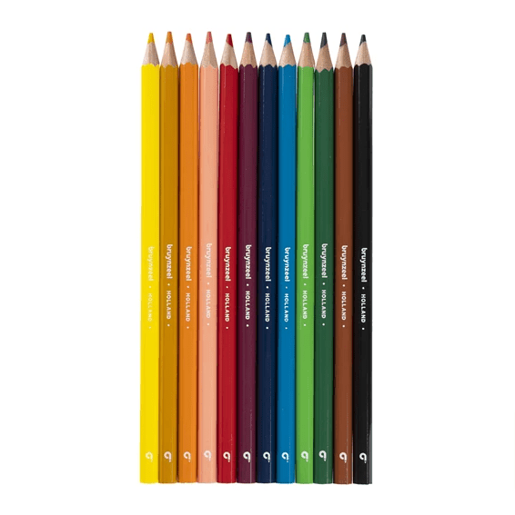 Bruynzeel Color Pencil Set 12ct - Guiry's