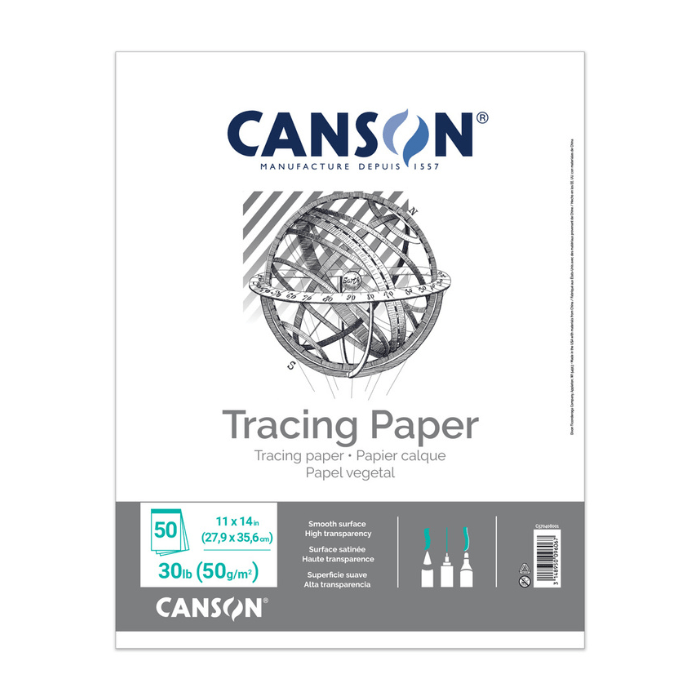 Canson 30lb Tracing Paper Pad - 11" x 14" - Guiry's