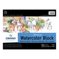 Canson Artist Series Montval Watercolor Block, 9" x 12", 15 Sheets - Guiry's