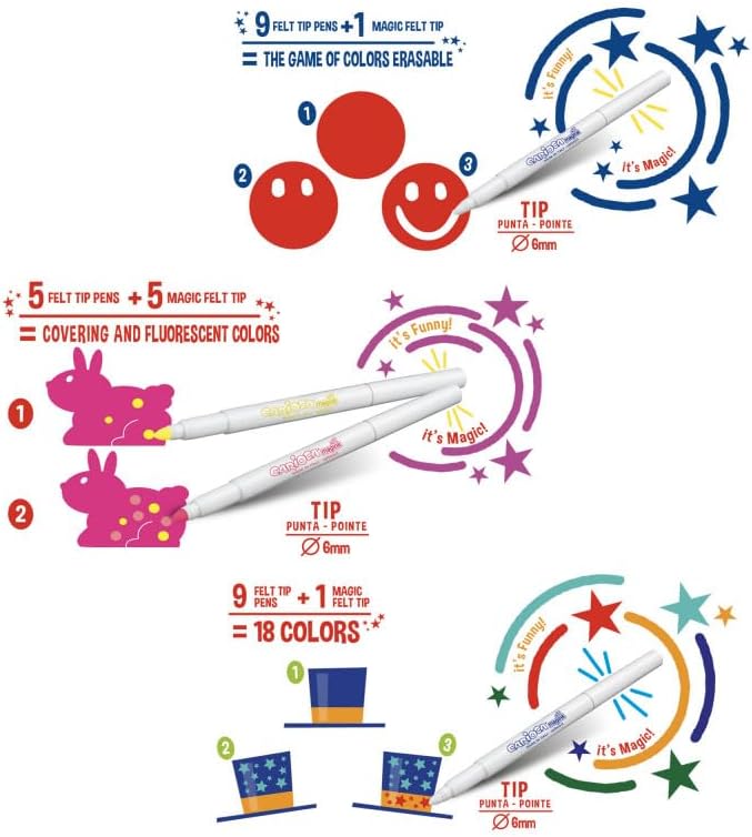 Carioca Magic Markers - 30 Pack staging SLS ARTS- Guiry's