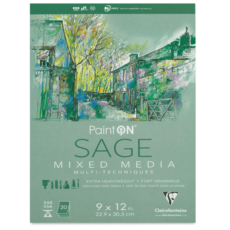 Claire PaintON Sage Pad 9x12 - Guiry's