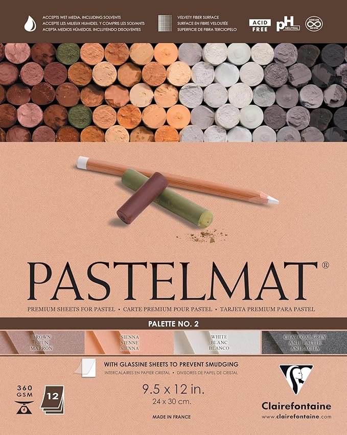 Claire Pastelmat Pad Palette #2 - Guiry's
