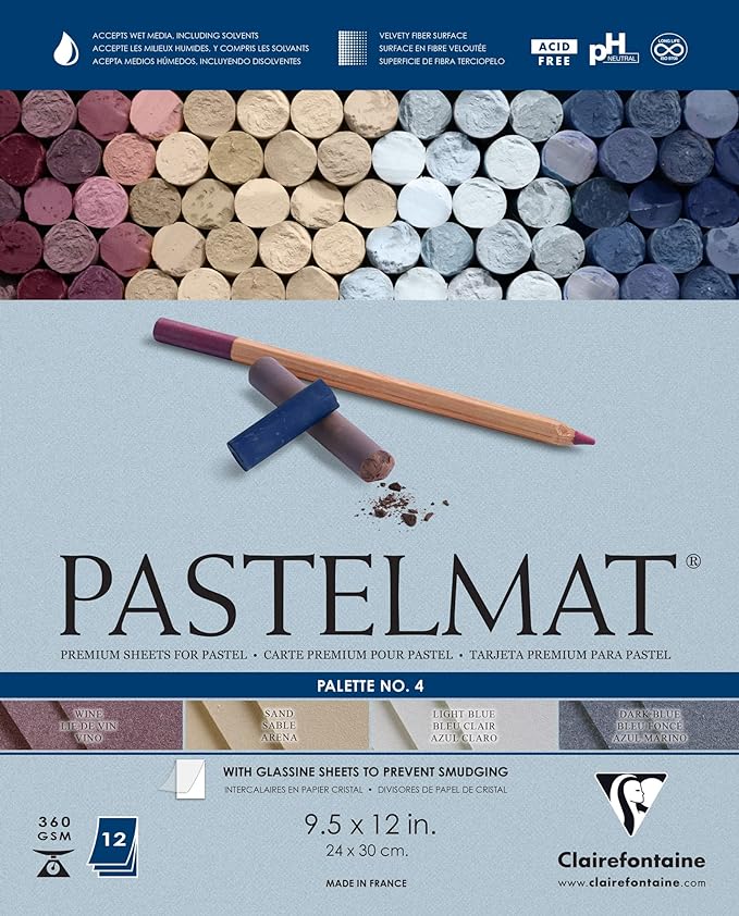 Claire Pastelmat Pad Palette #4 - Guiry's