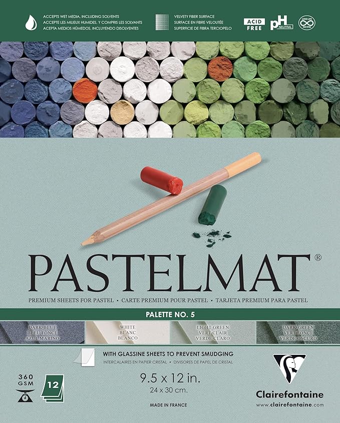 Claire Pastelmat Pad Palette #5 - Guiry's