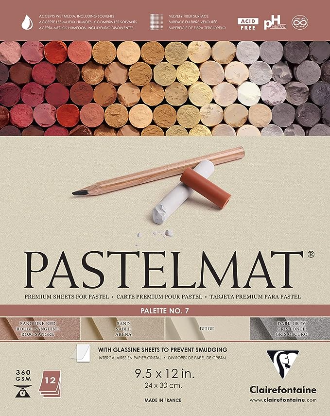 Claire Pastelmat Pad Palette #7 - Guiry's