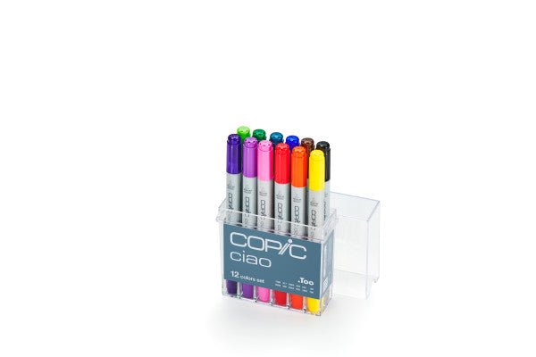 Copic Ciao Marker Set, Basic, 12 - Piece - Guiry's