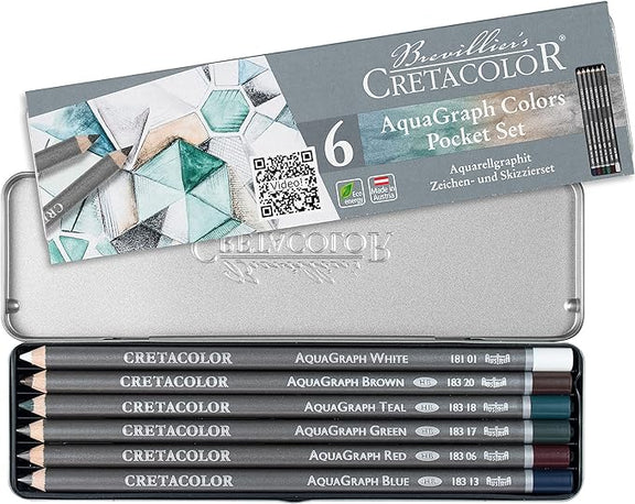 Cretacolor AquaGraph Pencil Set - Guiry's