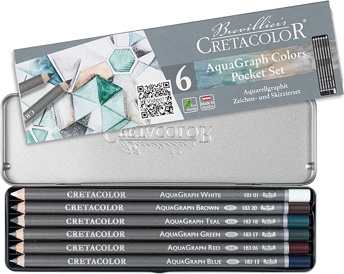 Cretacolor AquaGraph Pencil Set - Guiry's