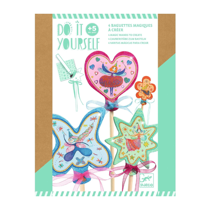 DJECO Little Fairies Magic Wand Craft Kit - Guiry's