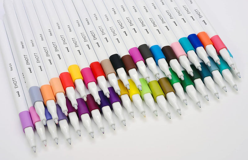 Emott Fineliner .4mm Fine 10 Color Set 1 - Guiry's