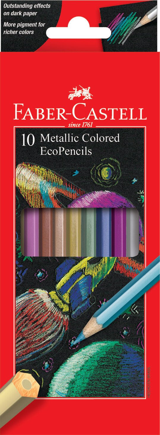Faber Castell Metallic EcoPencils 10ct - Guiry's