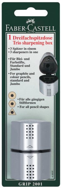 Faber - Castell Trio Sharpening Box, 3 Hole - Guiry's