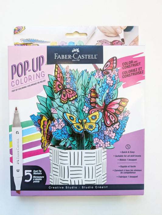 FC Butterfly Pop Up Coloring Bouquet - Guiry's