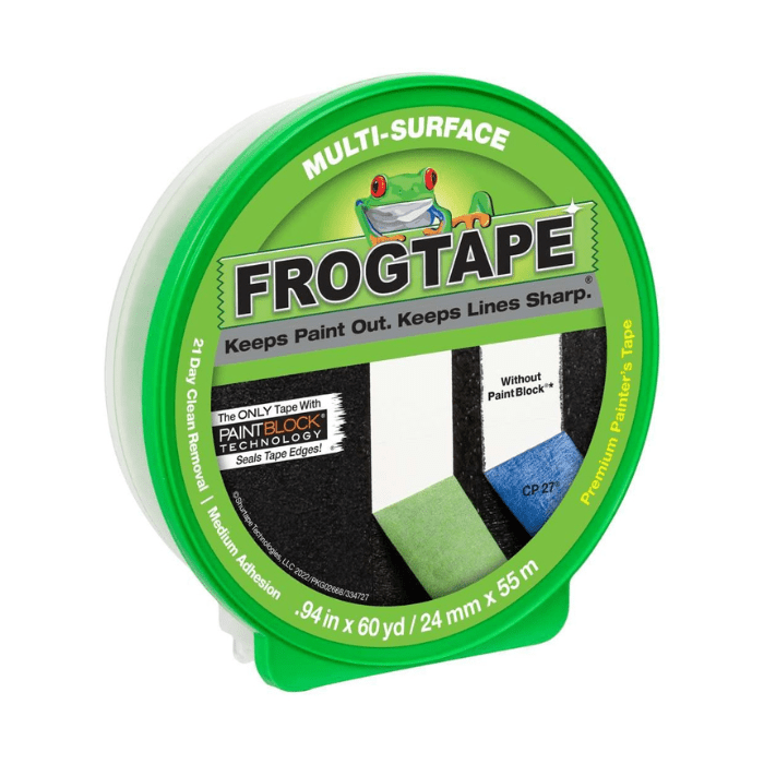 FrogTape Multi‐Surface Painter’s Masking Tape - 1 In. x 60 Yds. - Guiry's