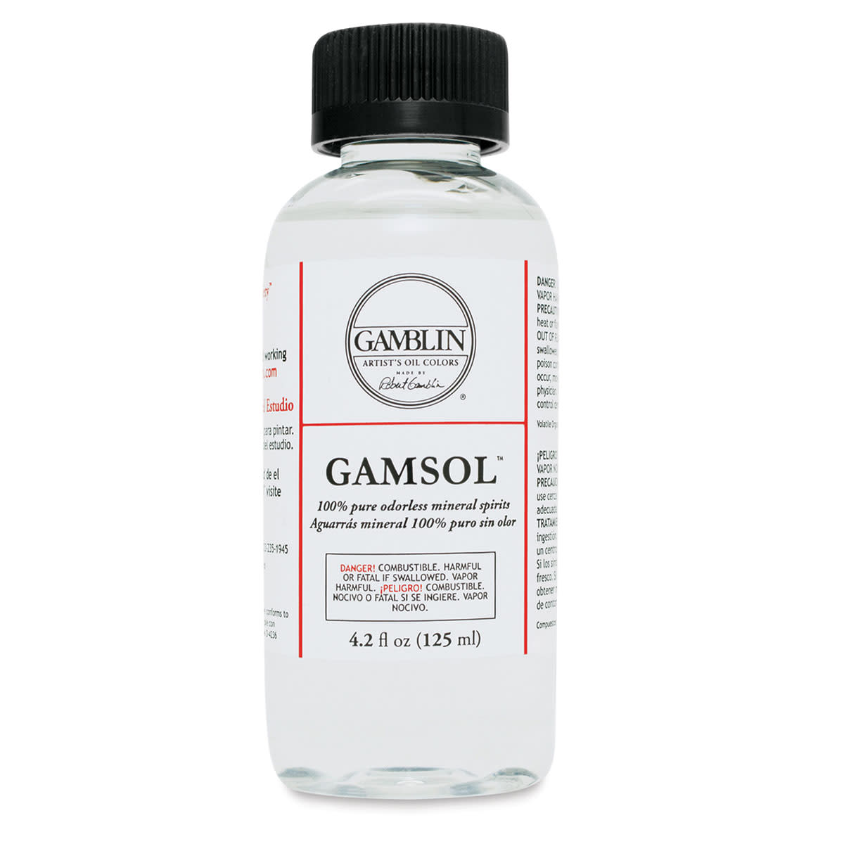 Gamblin Gamsol Odorless Mineral Spirits 4oz - Guiry's