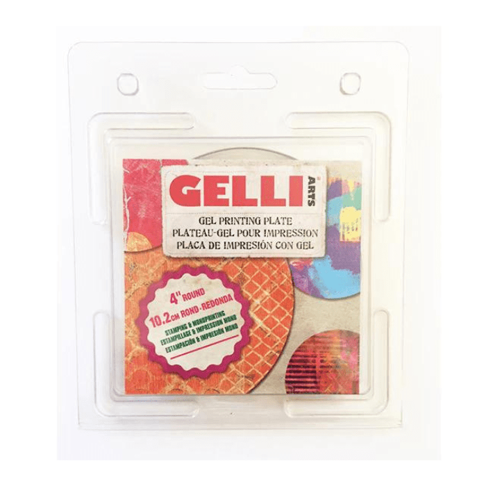 Gelli Arts Gel Printing Plate - 4" Round - Guiry's