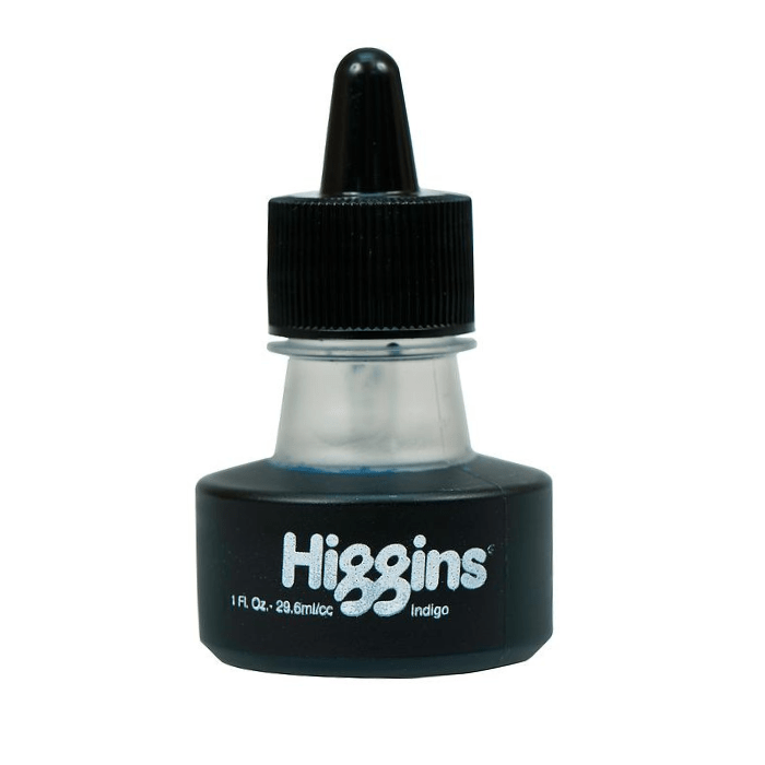 Higgins Indigo Ink - 1oz - Guiry's