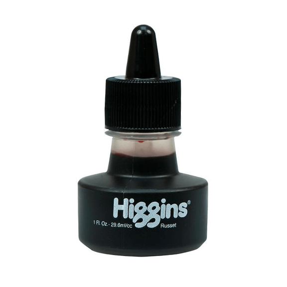 Higgins Russet Ink - 1oz - Guiry's
