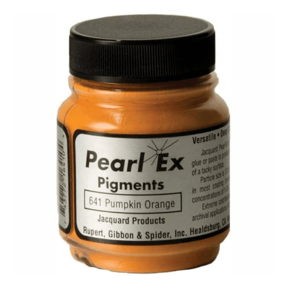Jacquard Pearl Ex Powdered Pigment 0.75oz - Pumpkin Orange - Guiry's
