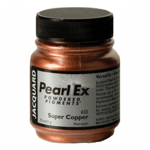 Jacquard Pearl Ex Powdered Pigment 0.75oz - Super Copper - Guiry's