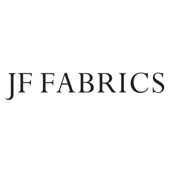Logo for JF Fabrics Wallpaper offered at Guiry's Design Centers