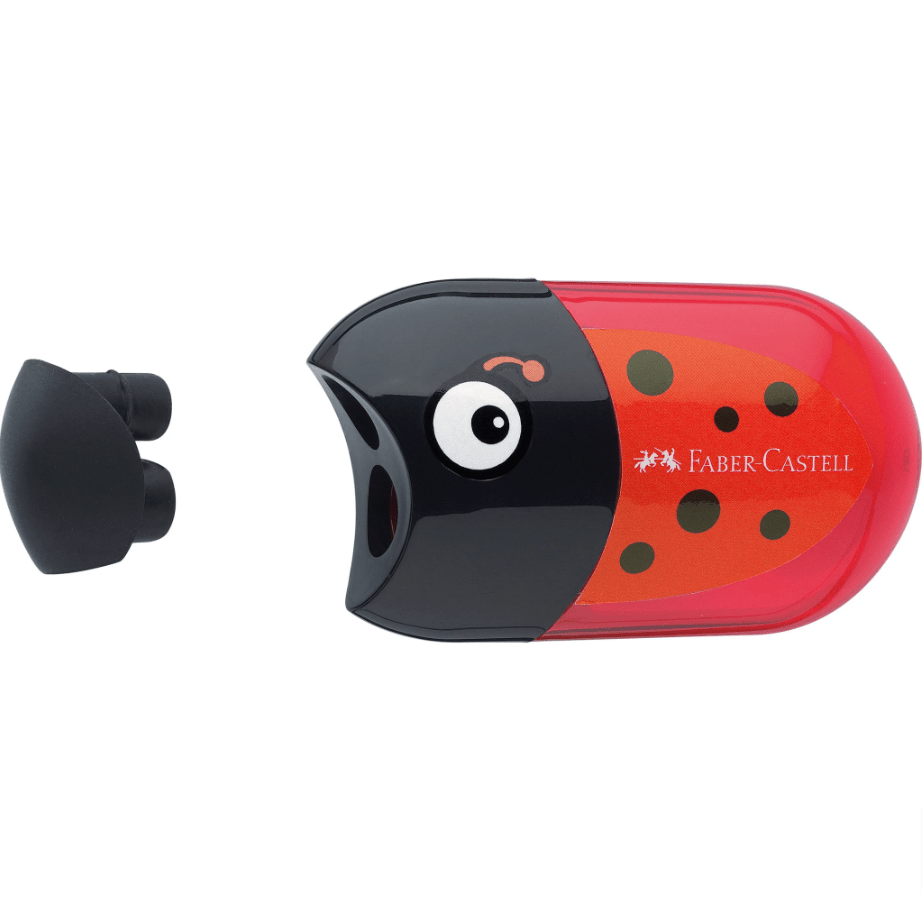 Ladybug Pencil Sharpener with Eraser - Guiry's