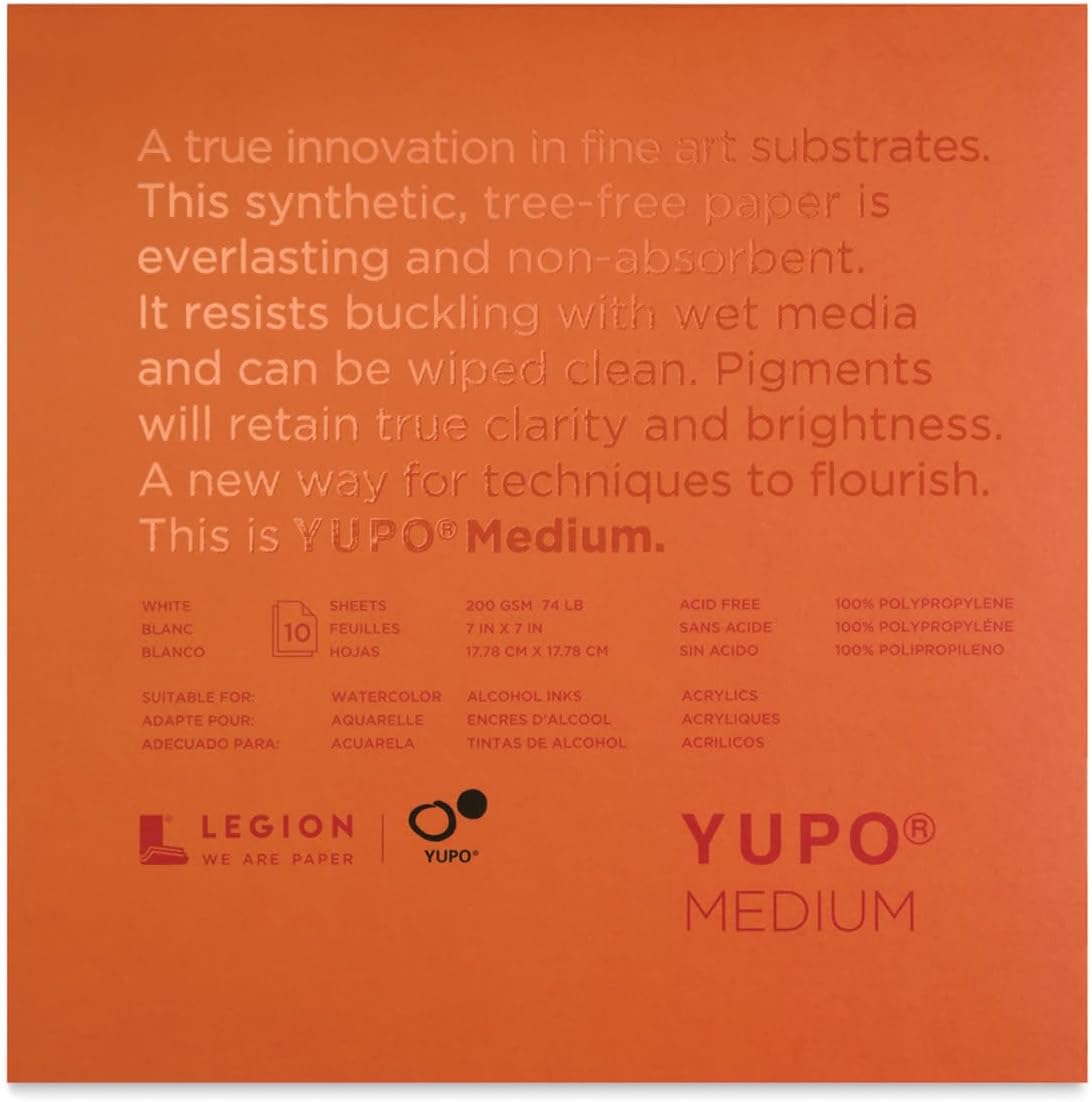 Legion Yupo 7x7 Pad White 74 - Guiry's