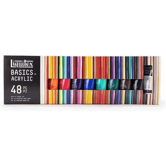 Image Liquitex BASICS Acrylic Paint Set - 48 x 22ml