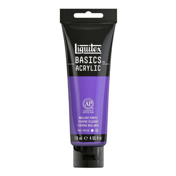 Liquitex Basics Brilliant Purple - 4oz - Guiry's