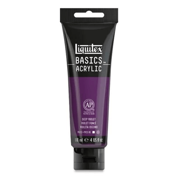 Liquitex Basics Deep Violet - 4oz - Guiry's