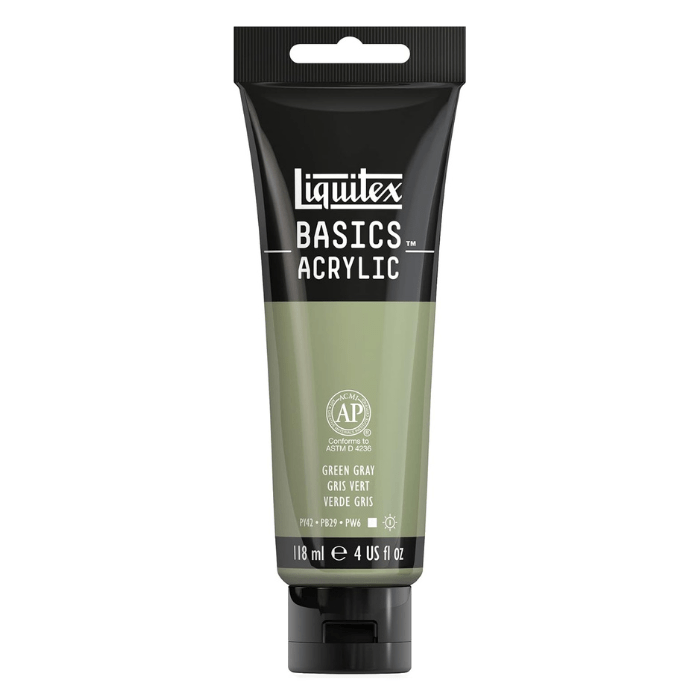 Liquitex Basics Green Gray - 4oz - Guiry's