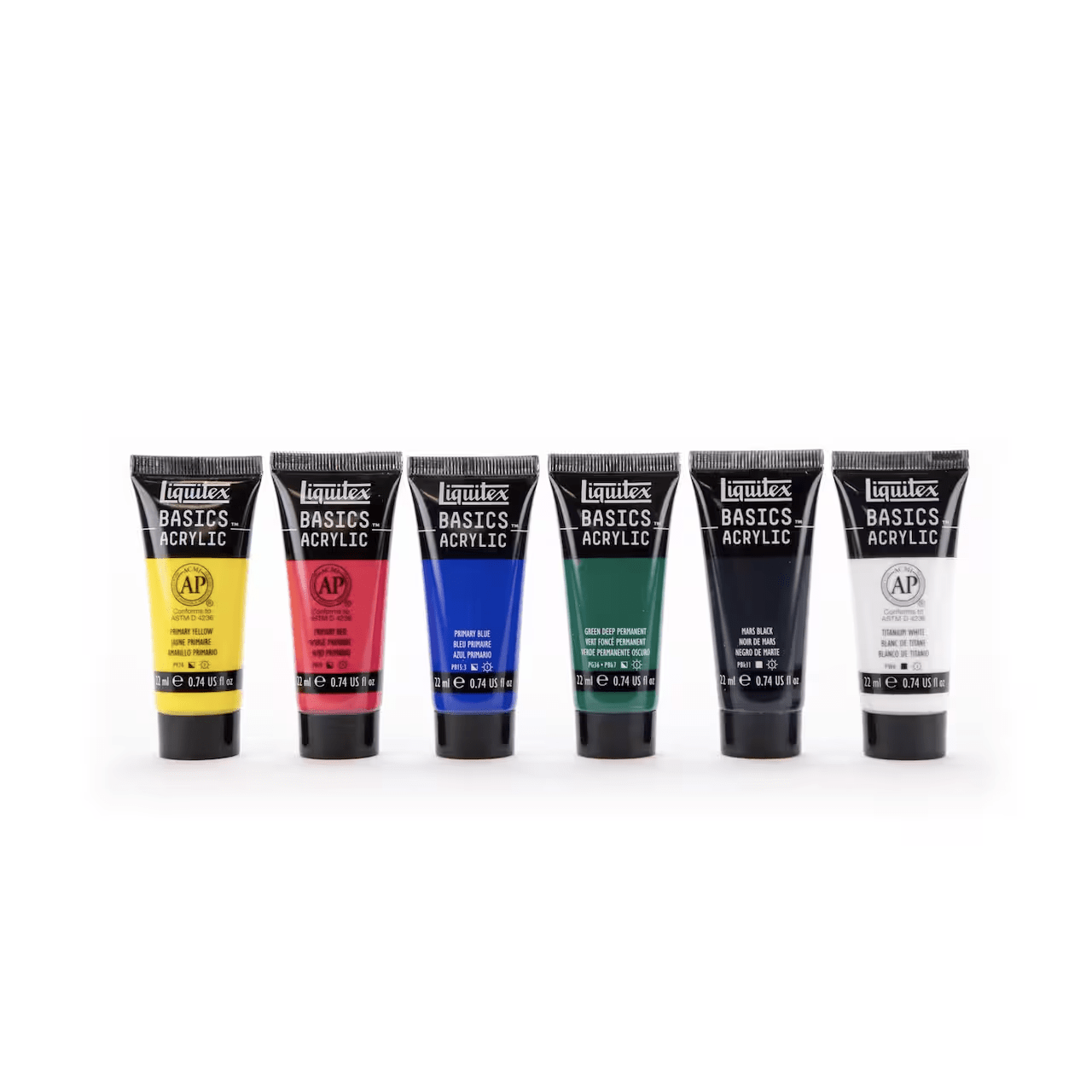 Liquitex Basics Intro 6 Tube Set - Guiry's