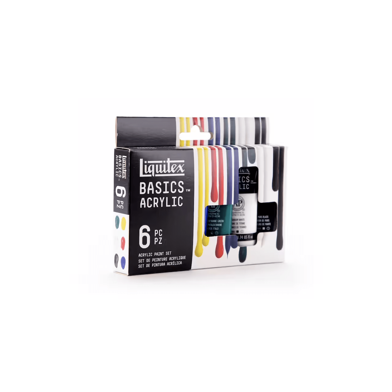 Liquitex Basics Intro 6 Tube Set - Guiry's