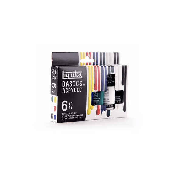 Liquitex Basics Intro 6 Tube Set - Guiry's
