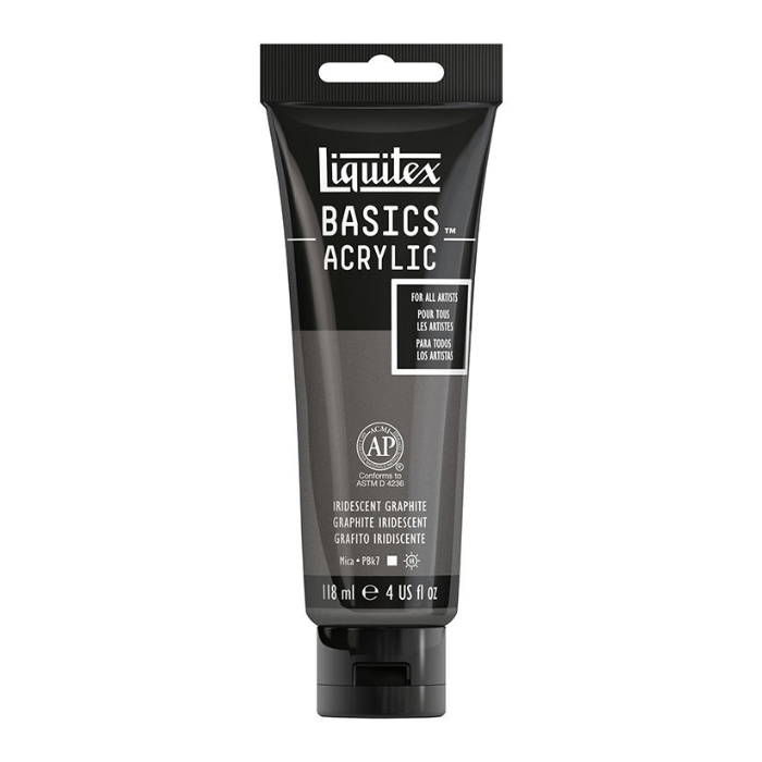 Liquitex Basics Iridescent Graphite - 4oz - Guiry's