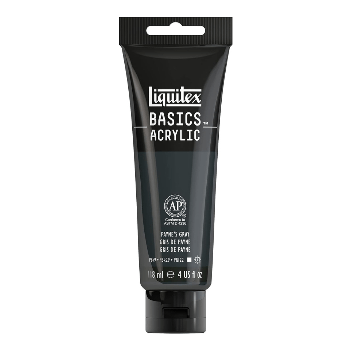 Liquitex Basics Paynes Gray - 4oz - Guiry's