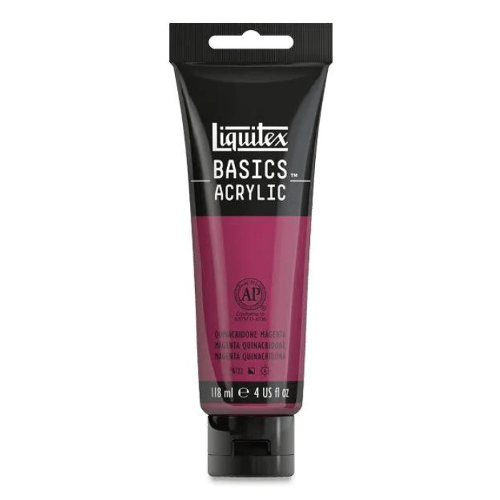 Liquitex Basics Quinacridone Magenta - 4oz - Guiry's