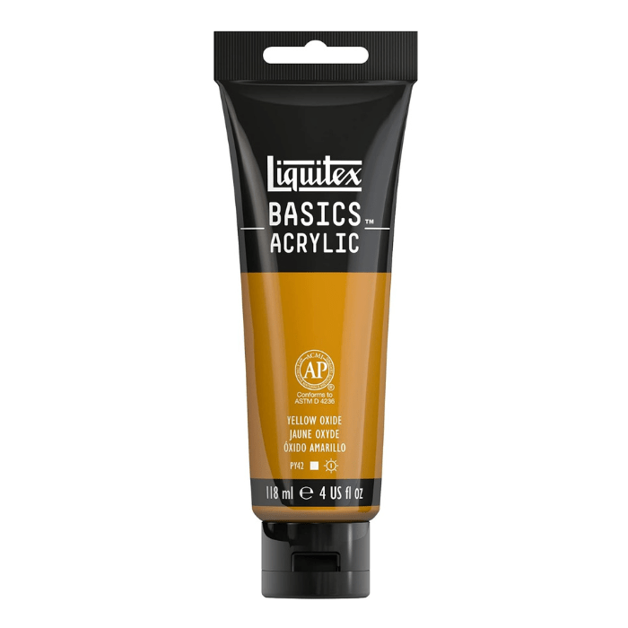 Liquitex Basics Yellow Oxide - 4oz - Guiry's