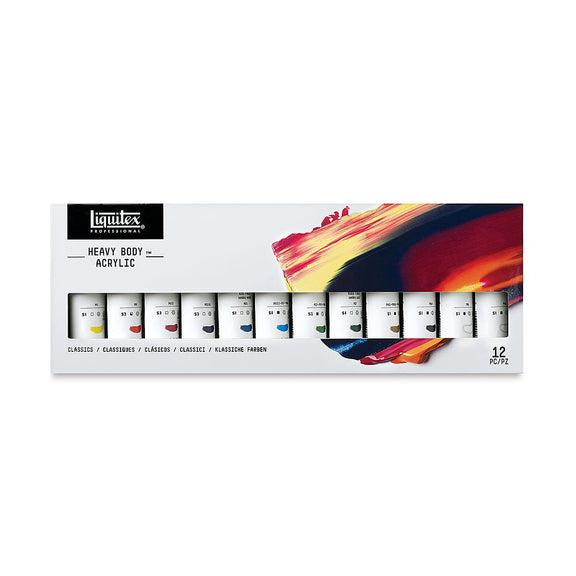 Liquitex HB Classic 12 Set - 2oz - 40741 - Guiry's