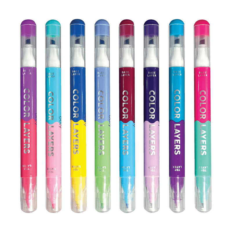 Ooly Color Layers Marker Set 8ct - Guiry's