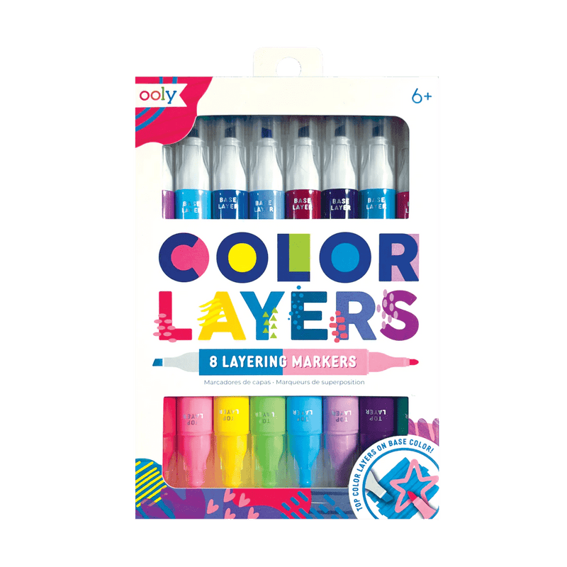 Ooly Color Layers Marker Set 8ct - Guiry's
