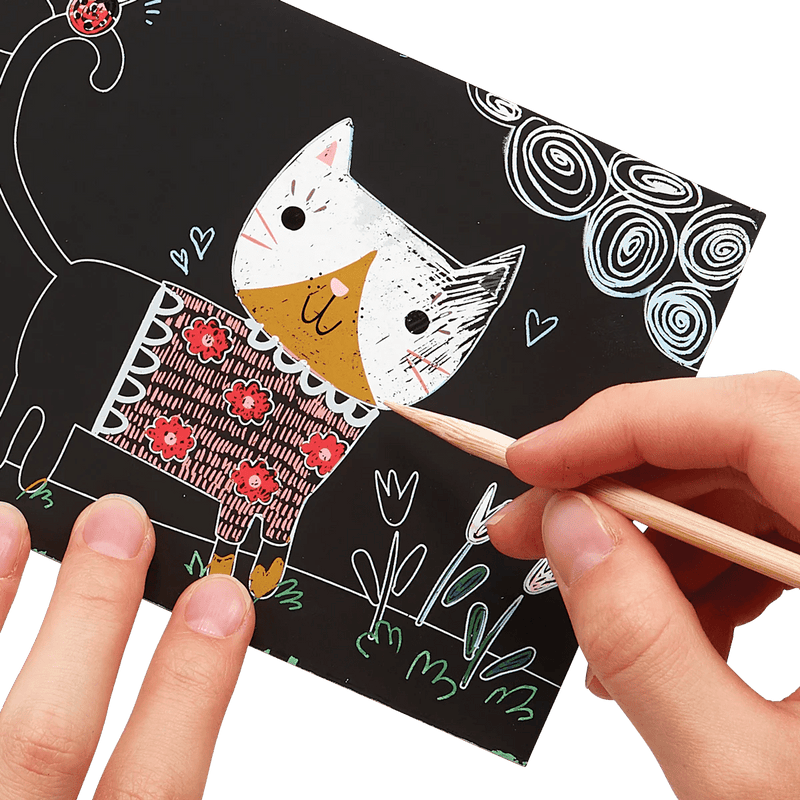 Ooly Scratch & Scribble Cats - Guiry's