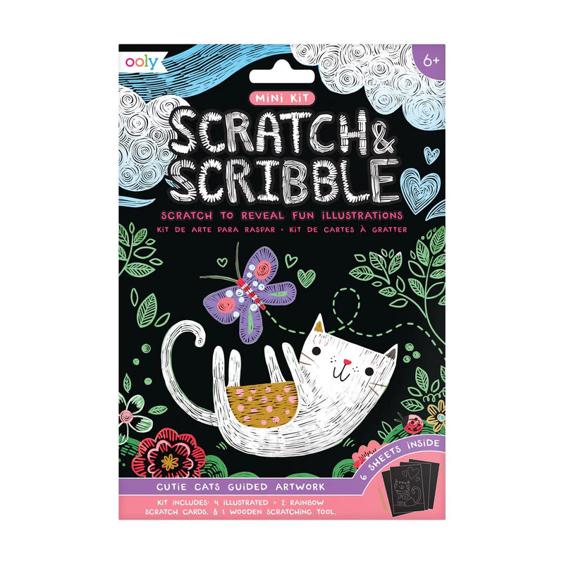 Ooly Scratch & Scribble Cats - Guiry's