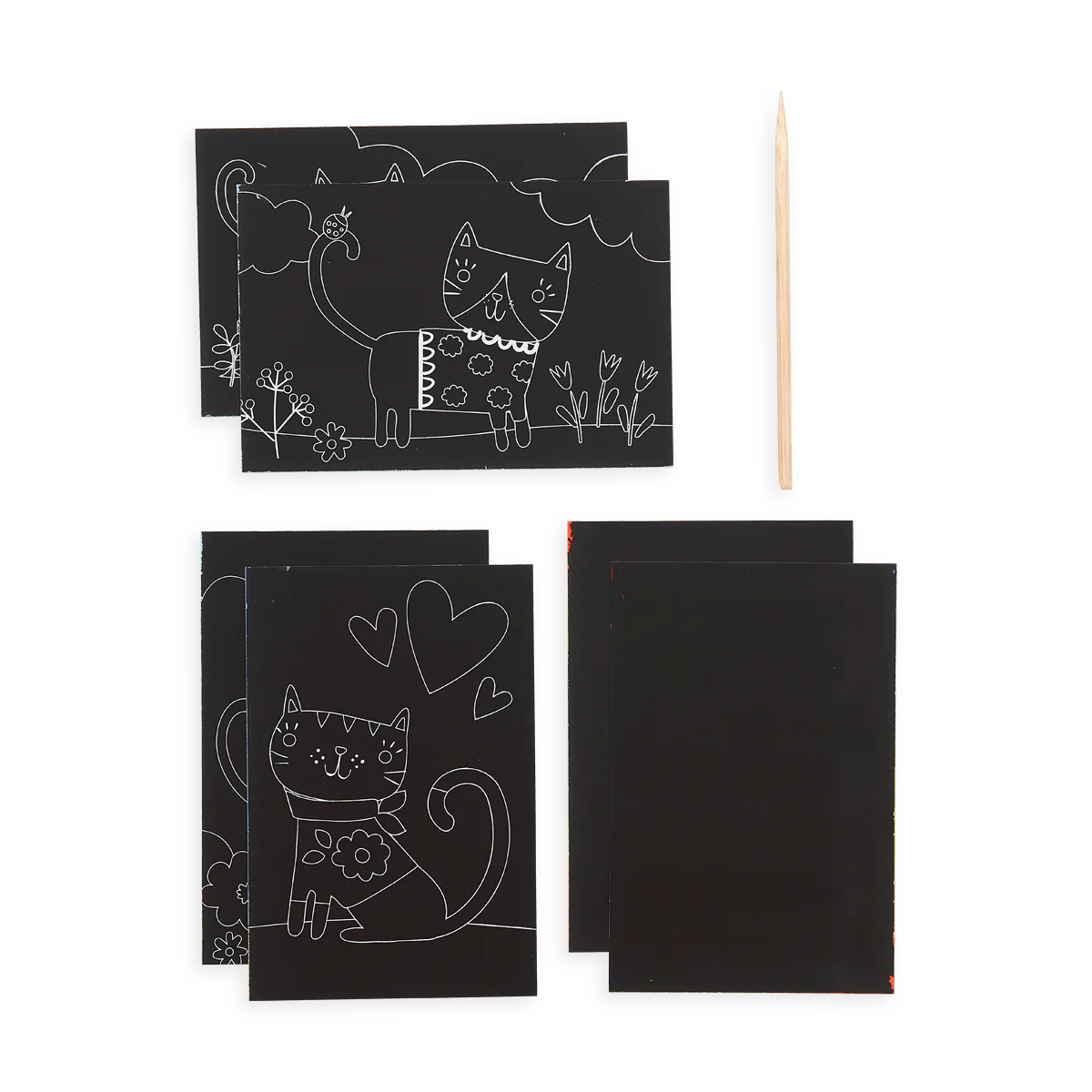 Ooly Scratch & Scribble Cats - Guiry's