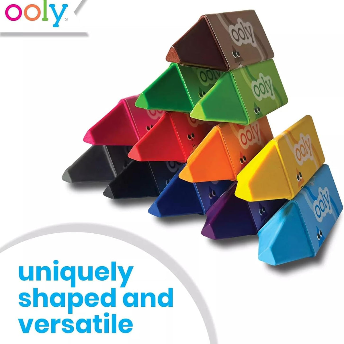 Ooly Triangle Jumbo Crayons 12ct - Guiry's