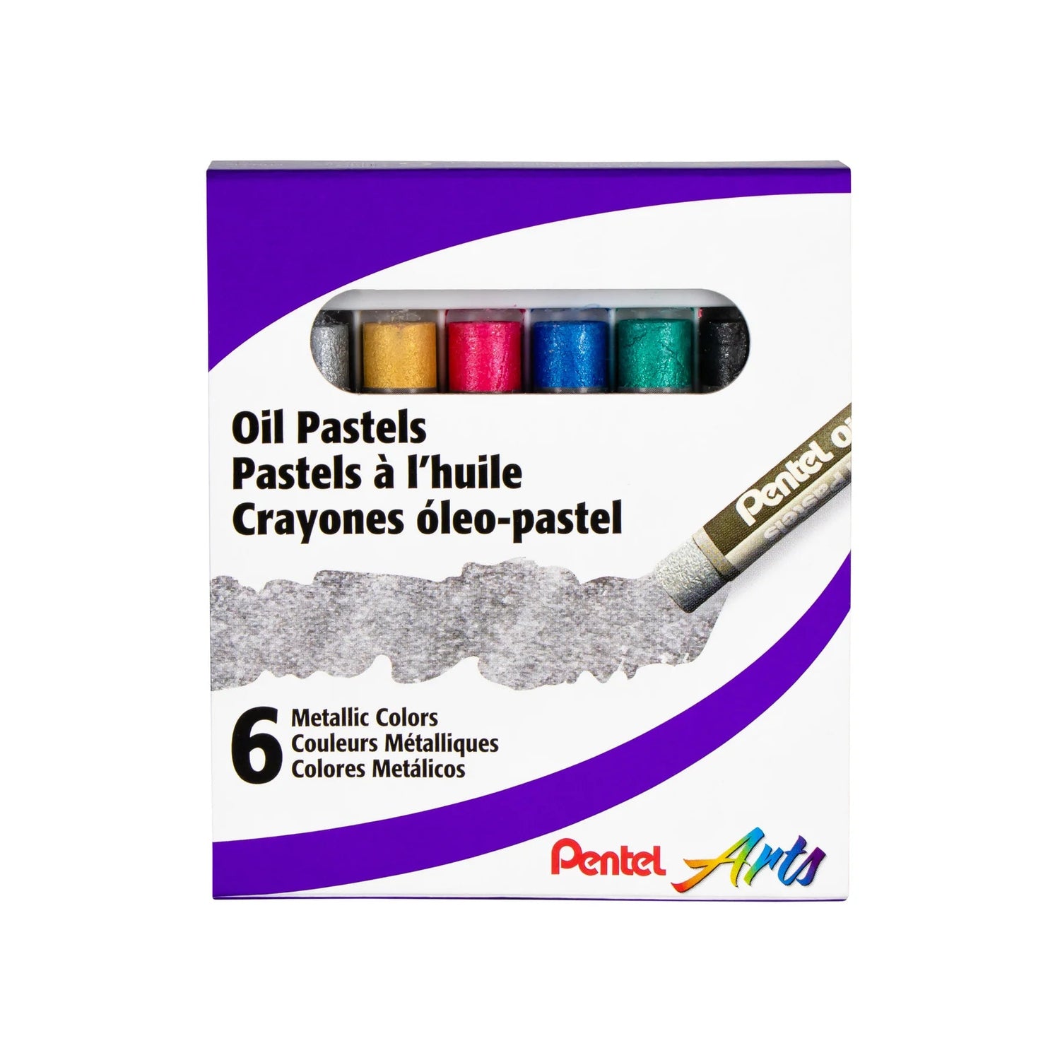 Pentel Metallic Oil Pastels - Guiry's