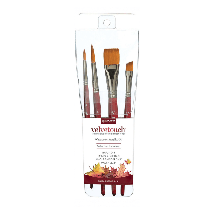 Princeton Velvetouch 4 Piece Professional Brush Set - Guiry's