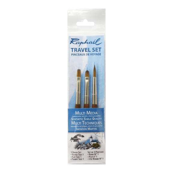 Raphael Travel Precision Mini Brush Set - Guiry's
