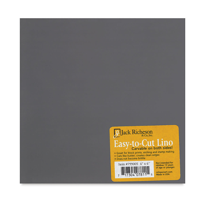 Richeson Easy - to - Cut Linoleum - 6" x 6" - Guiry's