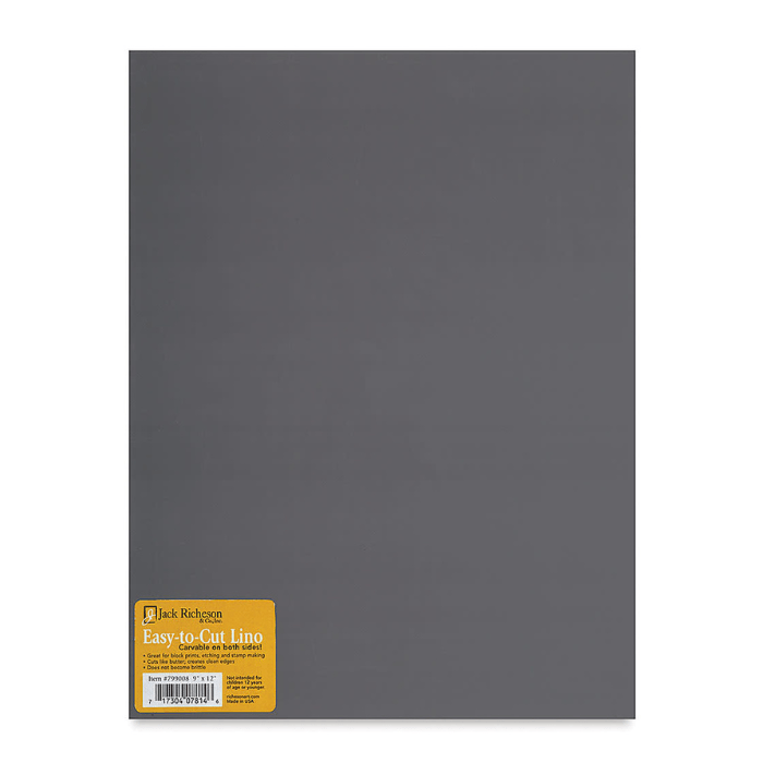 Richeson Easy - to - Cut Linoleum - 9" x 12" - Guiry's